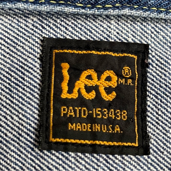 VINTAGE Blue Denim LEE Cut-Off BETTY BOOP Embellished JEAN JACKET Vest - Picture 4 of 4